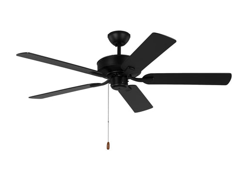 Myhouse Lighting Generation Lighting - 5LD52MBK - 52'' Ceiling Fan - Linden - Midnight Black