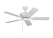 Myhouse Lighting Generation Lighting - 5LDO44RZW - 44'' Ceiling Fan - Linden - Matte White