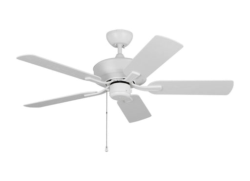 Myhouse Lighting Generation Lighting - 5LDO44RZW - 44'' Ceiling Fan - Linden - Matte White