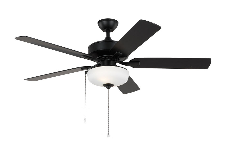 Myhouse Lighting Generation Lighting - 5LDO52MBKD - 52"Ceiling Fan - Linden - Midnight Black