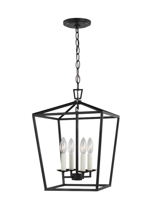 Myhouse Lighting Visual Comfort Studio - 5292604-112 - Four Light Lantern - Dianna - Midnight Black