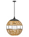 Myhouse Lighting Hinkley - 19675BK-NAT - LED Hanging Lantern - Maddox - Black