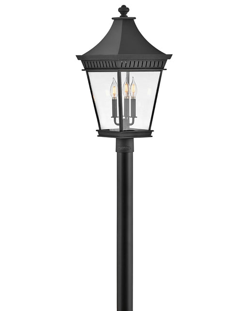 Myhouse Lighting Hinkley - 27091MB - LED Post Top or Pier Mount - Chapel Hill - Museum Black