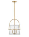 Myhouse Lighting Hinkley - 38113HB-PT - LED Pendant - Tournon - Heritage Brass