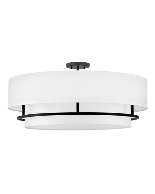 Myhouse Lighting Hinkley - 38895BK - LED Semi-Flush Mount - Graham - Black