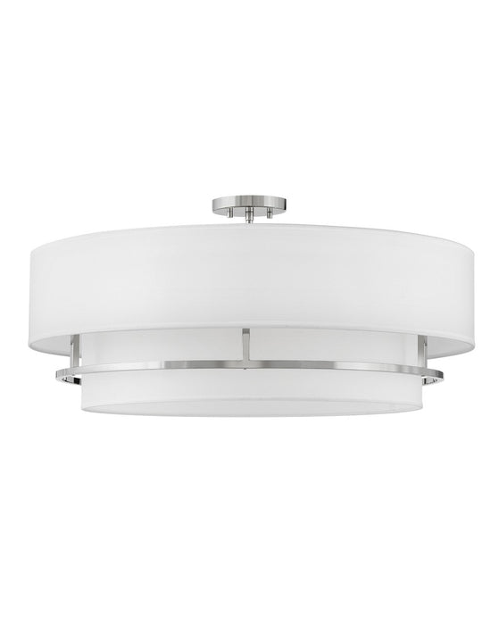 Myhouse Lighting Hinkley - 38895PN - LED Semi-Flush Mount - Graham - Polished Nickel