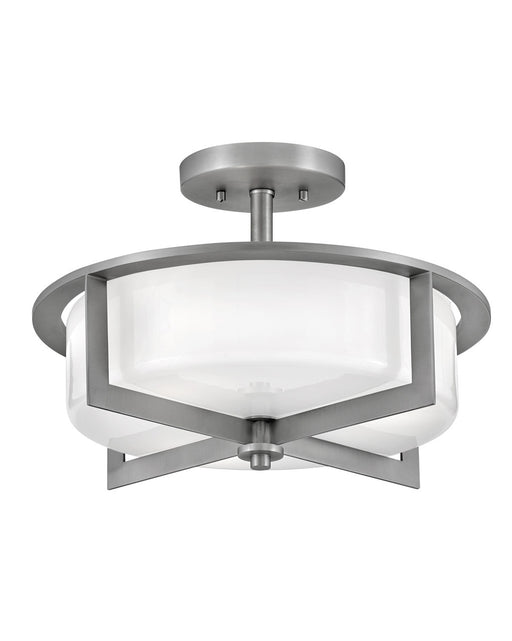 Myhouse Lighting Hinkley - 42033AN - LED Semi-Flush Mount - Baxley - Antique Nickel