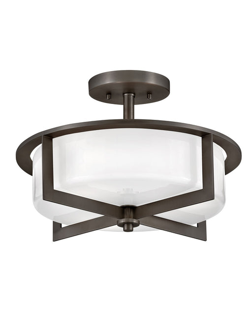 Myhouse Lighting Hinkley - 42033BX - LED Semi-Flush Mount - Baxley - Black Oxide