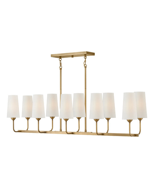 Myhouse Lighting Hinkley - 45005HB - LED Linear Pendant - Lewis - Heritage Brass