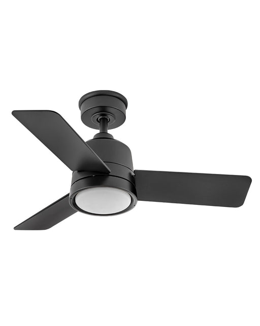 Myhouse Lighting Hinkley - 905236FMB-LWA - 36"Ceiling Fan - Chet - Matte Black