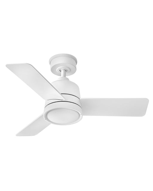 Myhouse Lighting Hinkley - 905236FMW-LWA - 36"Ceiling Fan - Chet - Matte White