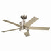Myhouse Lighting Kichler - 300048BSS - 48"Ceiling Fan - Brahm - Brushed Stainless Steel