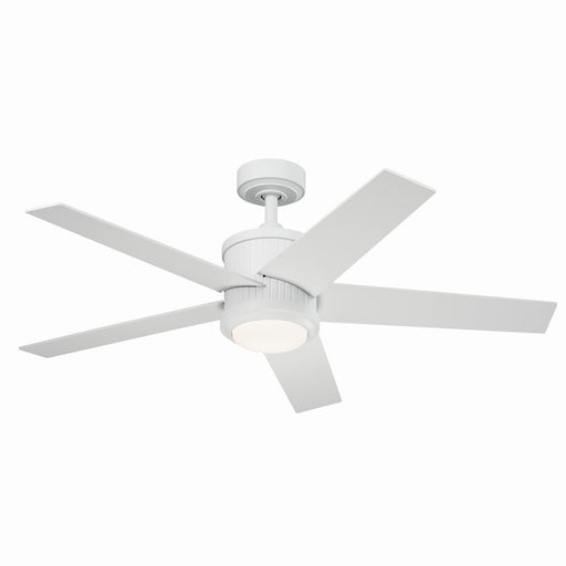 Myhouse Lighting Kichler - 300048MWH - 48"Ceiling Fan - Brahm - Matte White