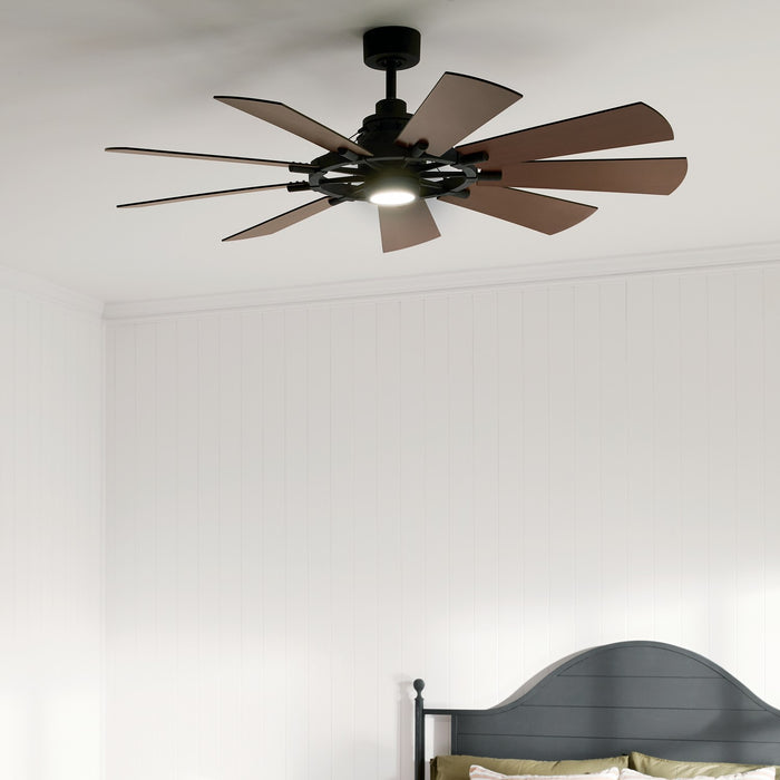 Myhouse Lighting Kichler - 300260AVI - 60"Ceiling Fan - Gentry - Anvil Iron