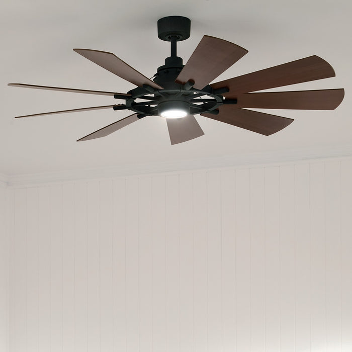 Myhouse Lighting Kichler - 300260WZC - 60"Ceiling Fan - Gentry - Weathered Zinc