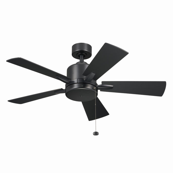 Myhouse Lighting Kichler - 330241SBK - 42"Ceiling Fan - Lucian II - Satin Black