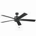 Myhouse Lighting Kichler - 330243SBK - 60"Ceiling Fan - Lucian II - Satin Black