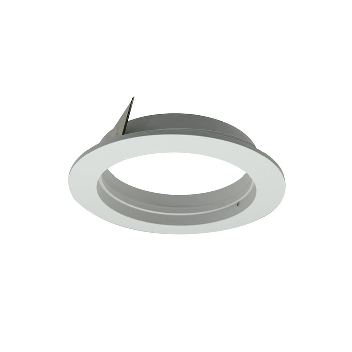 Myhouse Lighting Nora Lighting - NIO-4PRTFAMPW - Trimless to Flanged Converter Accessory - Rec Iolite - Matte Powder White