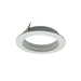 Myhouse Lighting Nora Lighting - NIO-4PRTFAMPW - Trimless to Flanged Converter Accessory - Rec Iolite - Matte Powder White