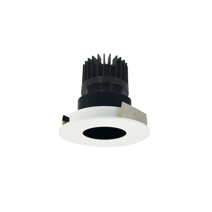 Myhouse Lighting Nora Lighting - NIO-4RPH50XBMPW/HL - Pinhole Non-Adjustable Trim - Rec Iolite - Black Pinhole / Matte Powder White Flange