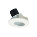 Myhouse Lighting Nora Lighting - NIO-4RSL35QMPW - LED Adjustable Slot Aperture - Rec Iolite - Matte Powder White Slot Aperture / Matte Powder White Flange
