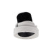 Myhouse Lighting Nora Lighting - NIO-4RTLA27QBW - LED Trimless Adjustable - Rec Iolite - Black Adjustable / White Reflector
