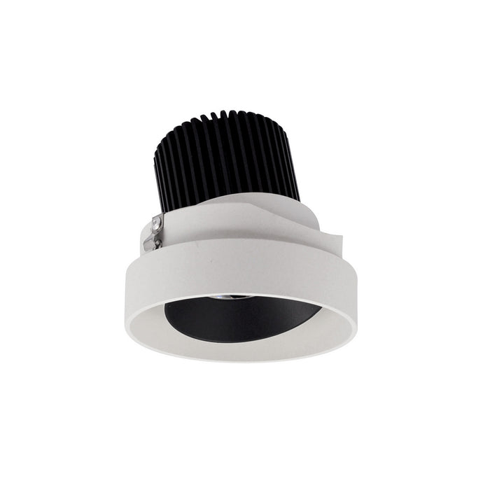 Myhouse Lighting Nora Lighting - NIO-4RTLA30QBW - LED Trimless Adjustable - Rec Iolite - Black Adjustable / White Reflector