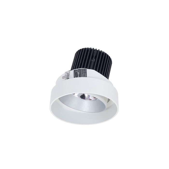 Myhouse Lighting Nora Lighting - NIO-4RTLA35QHZMPW - LED Trimless Adjustable - Rec Iolite - Haze Adjustable / Matte Powder White Reflector