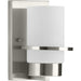 Myhouse Lighting Progress Lighting - P300413-009 - One Light Vanity - Reiss - Brushed Nickel