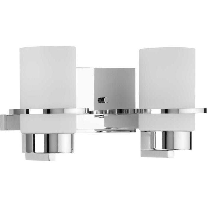 Myhouse Lighting Progress Lighting - P300414-015 - Two Light Vanity - Reiss - Polished Chrome