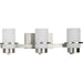 Myhouse Lighting Progress Lighting - P300415-009 - Three Light Vanity - Reiss - Brushed Nickel