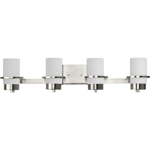 Myhouse Lighting Progress Lighting - P300416-009 - Four Light Vanity - Reiss - Brushed Nickel