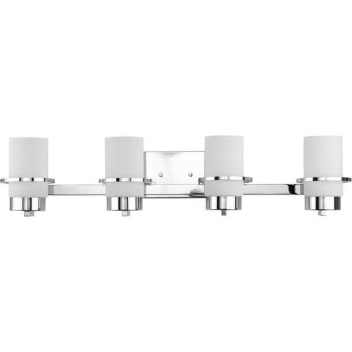 Myhouse Lighting Progress Lighting - P300416-015 - Four Light Vanity - Reiss - Polished Chrome