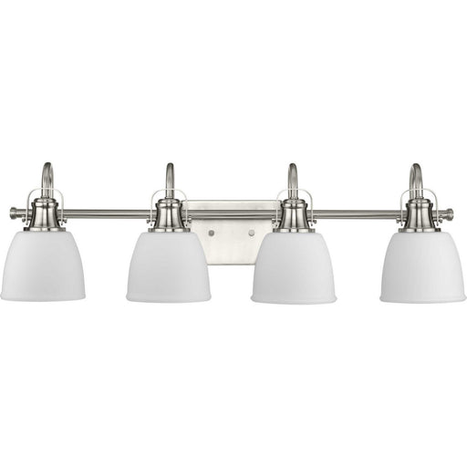 Myhouse Lighting Progress Lighting - P300429-009 - Four Light Vanity - Preston - Brushed Nickel