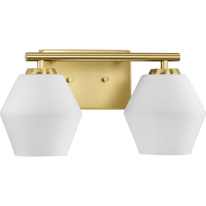 Myhouse Lighting Progress Lighting - P300431-191 - Two Light Vanity - Copeland - Brushed Gold