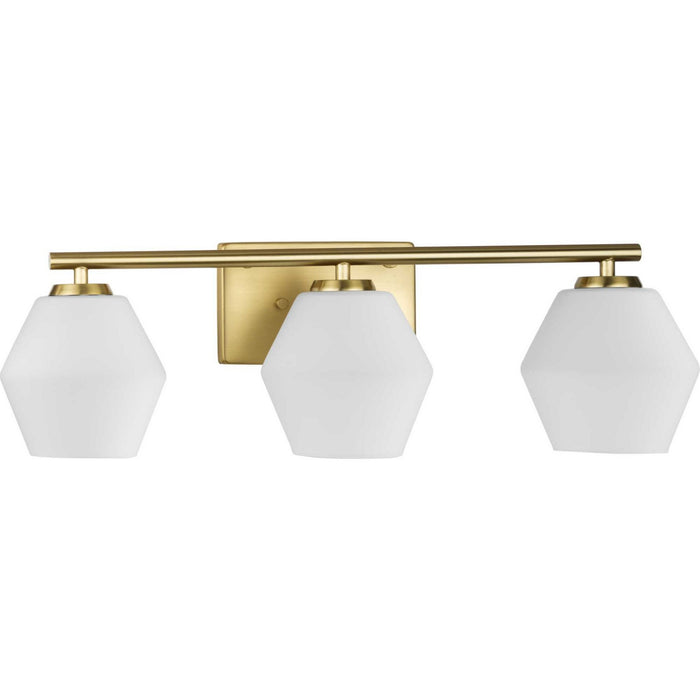 Myhouse Lighting Progress Lighting - P300432-191 - Three Light Vanity - Copeland - Brushed Gold