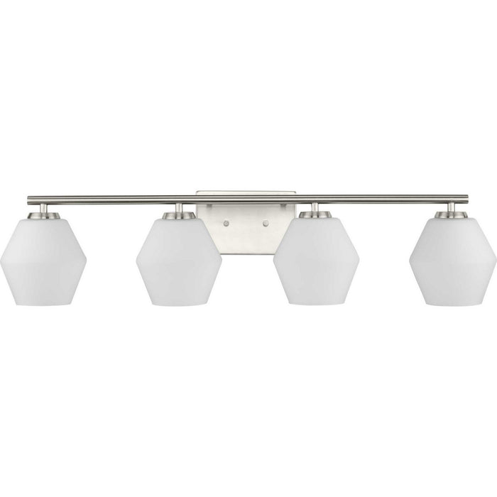 Myhouse Lighting Progress Lighting - P300433-009 - Four Light Vanity - Copeland - Brushed Nickel