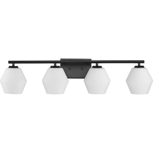 Myhouse Lighting Progress Lighting - P300433-31M - Four Light Vanity - Copeland - Matte Black