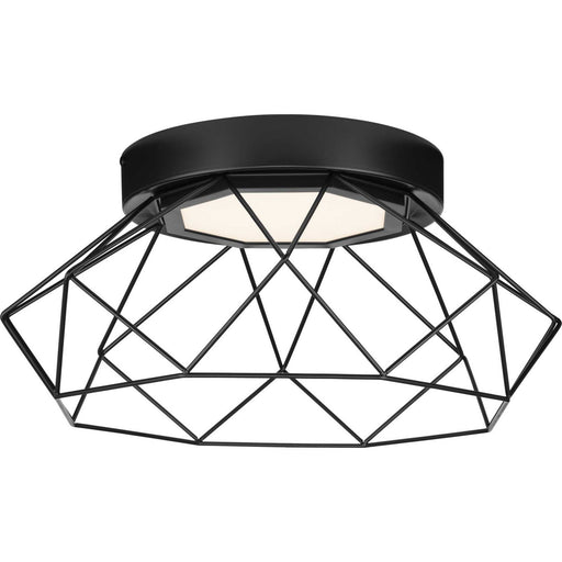 Myhouse Lighting Progress Lighting - P350229-31M-30 - LED Flush Mount - Geodesic Led - Matte Black