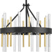 Myhouse Lighting Progress Lighting - P350232-031 - Three Light Semi Flush Mount - Orrizo - Black