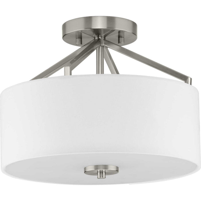 Myhouse Lighting Progress Lighting - P350239-009 - Two Light Semi Flush Mount - Goodwin - Brushed Nickel