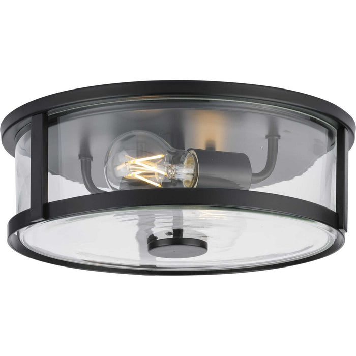 Myhouse Lighting Progress Lighting - P350253-31M - Two Light Flush Mount - Gilliam - Matte Black