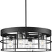 Myhouse Lighting Progress Lighting - P400311-31M - Four Light Chandelier - Burgess - Matte Black