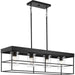 Myhouse Lighting Progress Lighting - P400312-31M - Four Light Chandelier - Burgess - Matte Black