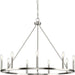 Myhouse Lighting Progress Lighting - P400314-009 - Nine Light Chandelier - Gilliam - Brushed Nickel