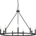 Myhouse Lighting Progress Lighting - P400314-31M - Nine Light Chandelier - Gilliam - Matte Black