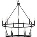 Myhouse Lighting Progress Lighting - P400315-31M - 15 Light Chandelier - Gilliam - Matte Black