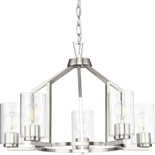 Myhouse Lighting Progress Lighting - P400316-009 - Five Light Chandelier - Goodwin - Brushed Nickel