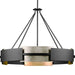 Myhouse Lighting Progress Lighting - P500331-31M - Six Light Pendant - Lowery - Matte Black