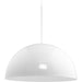 Myhouse Lighting Progress Lighting - P500380-030 - One Light Pendant - Perimeter - White